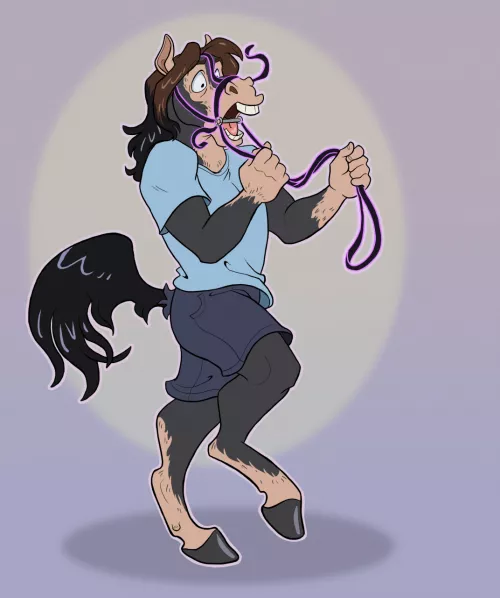 An American Horse'r Story By Lostcat461 and silverclaw1 by Vylpes