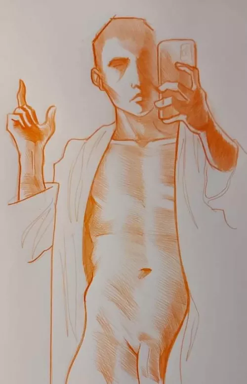 An artists take on me, he’s done some amazing work and I appreciate being a subject to the arts😍 by Sir-Libido