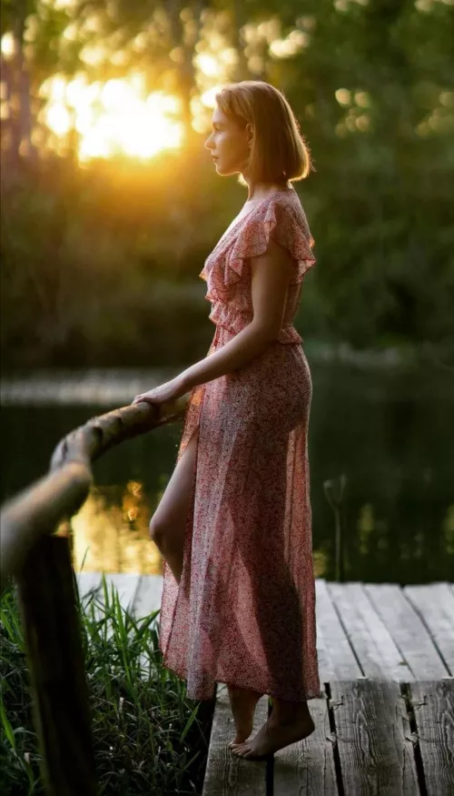 an evening at the pond by steffimanners