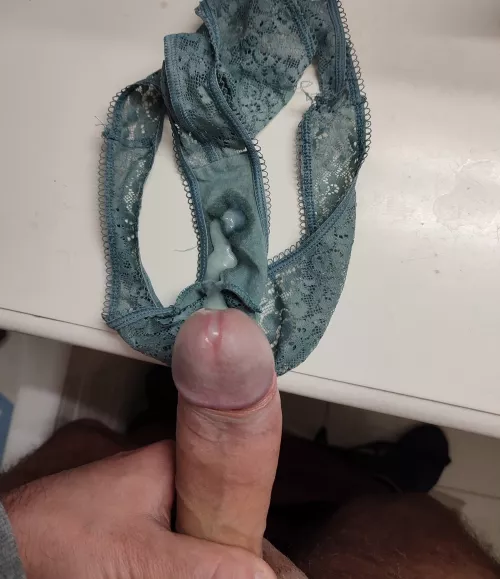 An ex gave me her panties to cum on them by sexyalex_athens