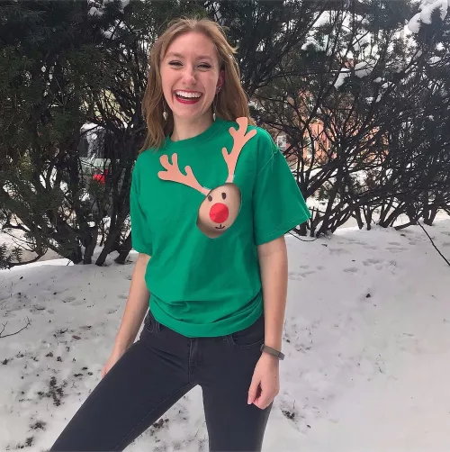 An excellent outfit for the office Christmas party by sothisshit