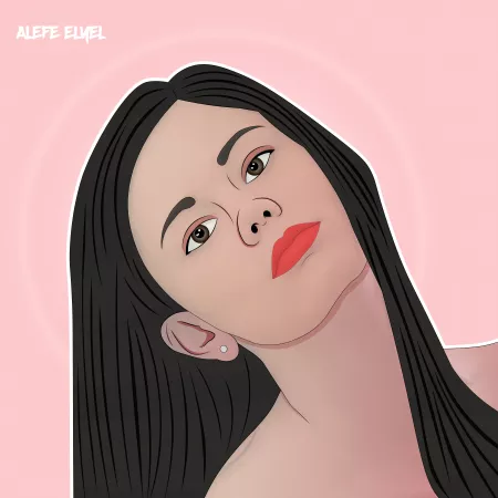 An illustration that I did of little caprice, I really wanted her to see by Alefeelyel