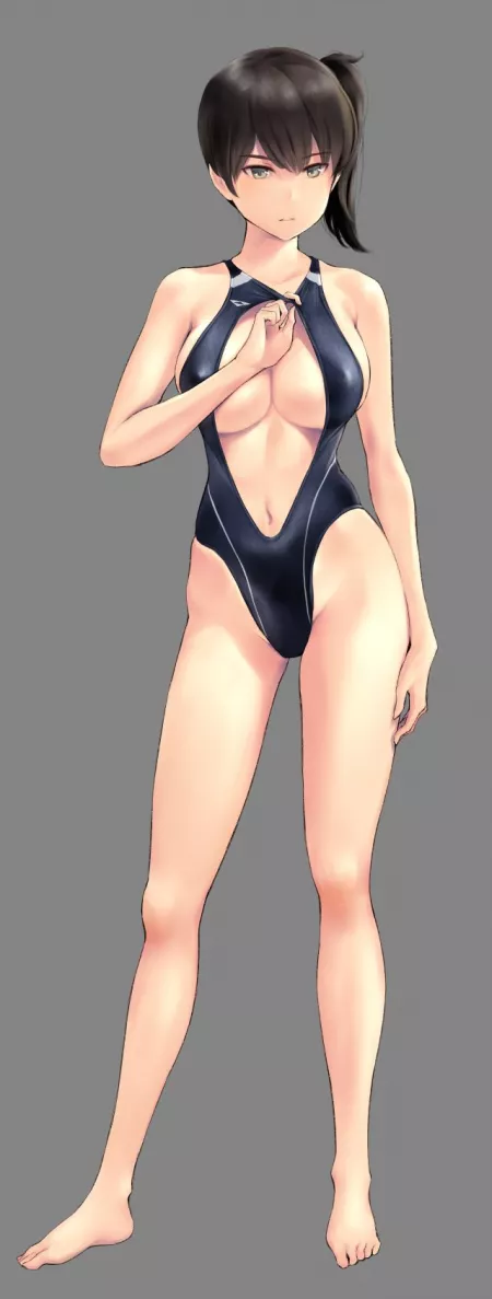 An Improved, More Aerodynamic Swimsuit Design. by llamanatee