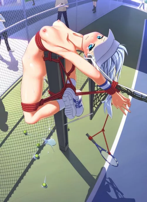 An interesting tennis match by h3ntaicunt