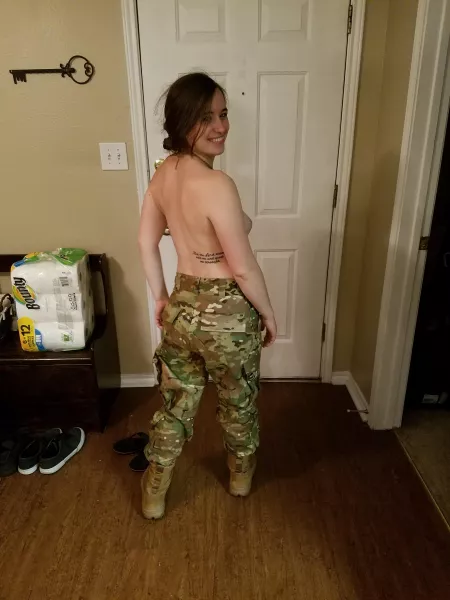 An oldie but a goodie taken at the last duty station. by thatgamergirl2143