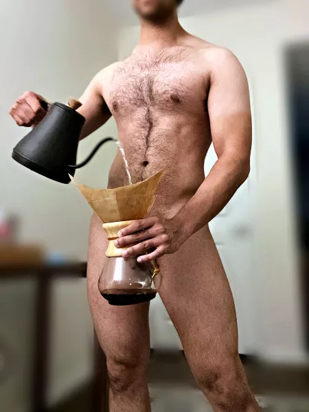 An otter focused on his morning ritual 😊 by TurnipEater