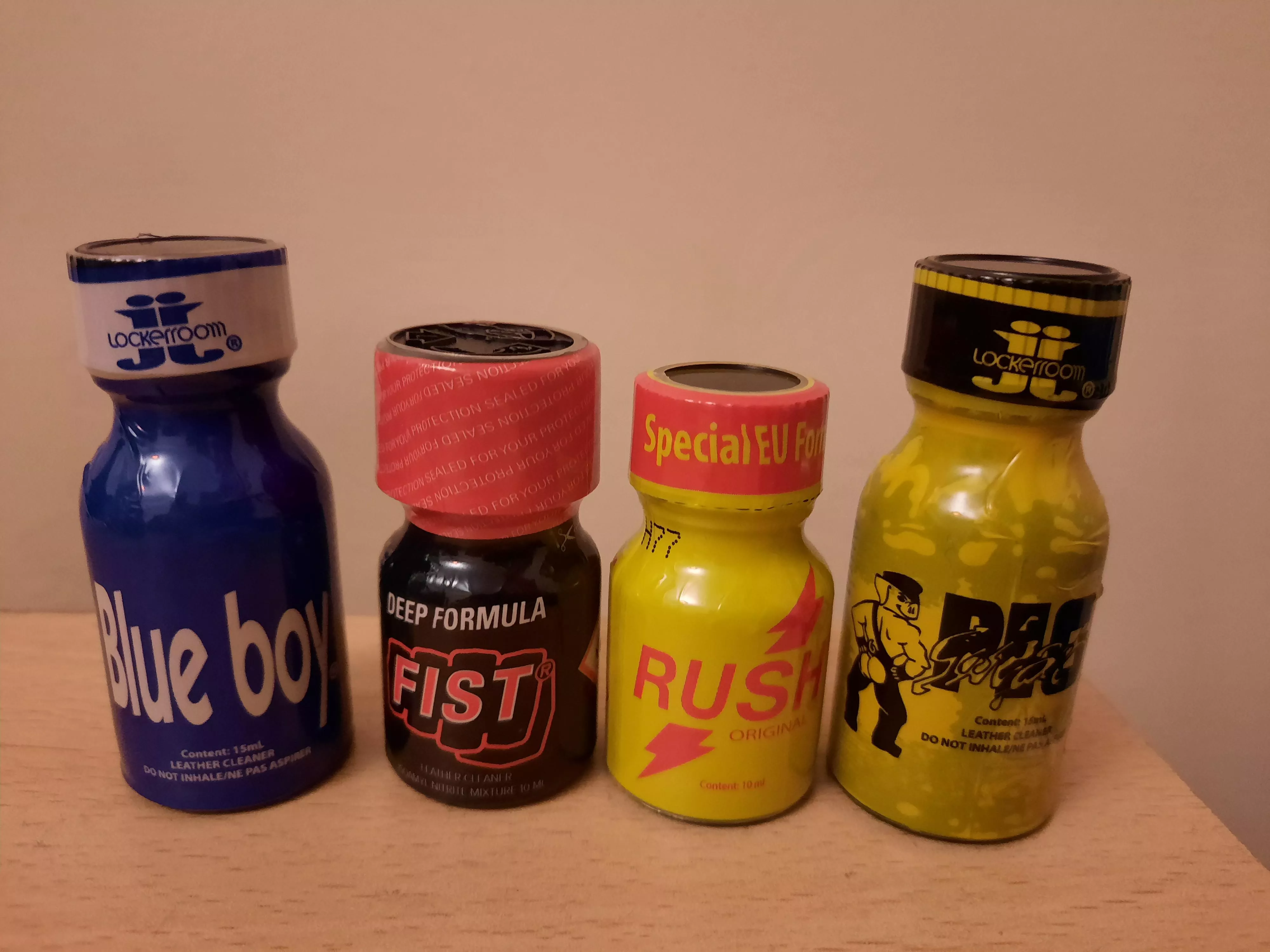 Anal fist and poppers... anyone using poppers? And which one if yes...still looking for good one for myself. This is my collection but not strong enough for me posted by brosqicka