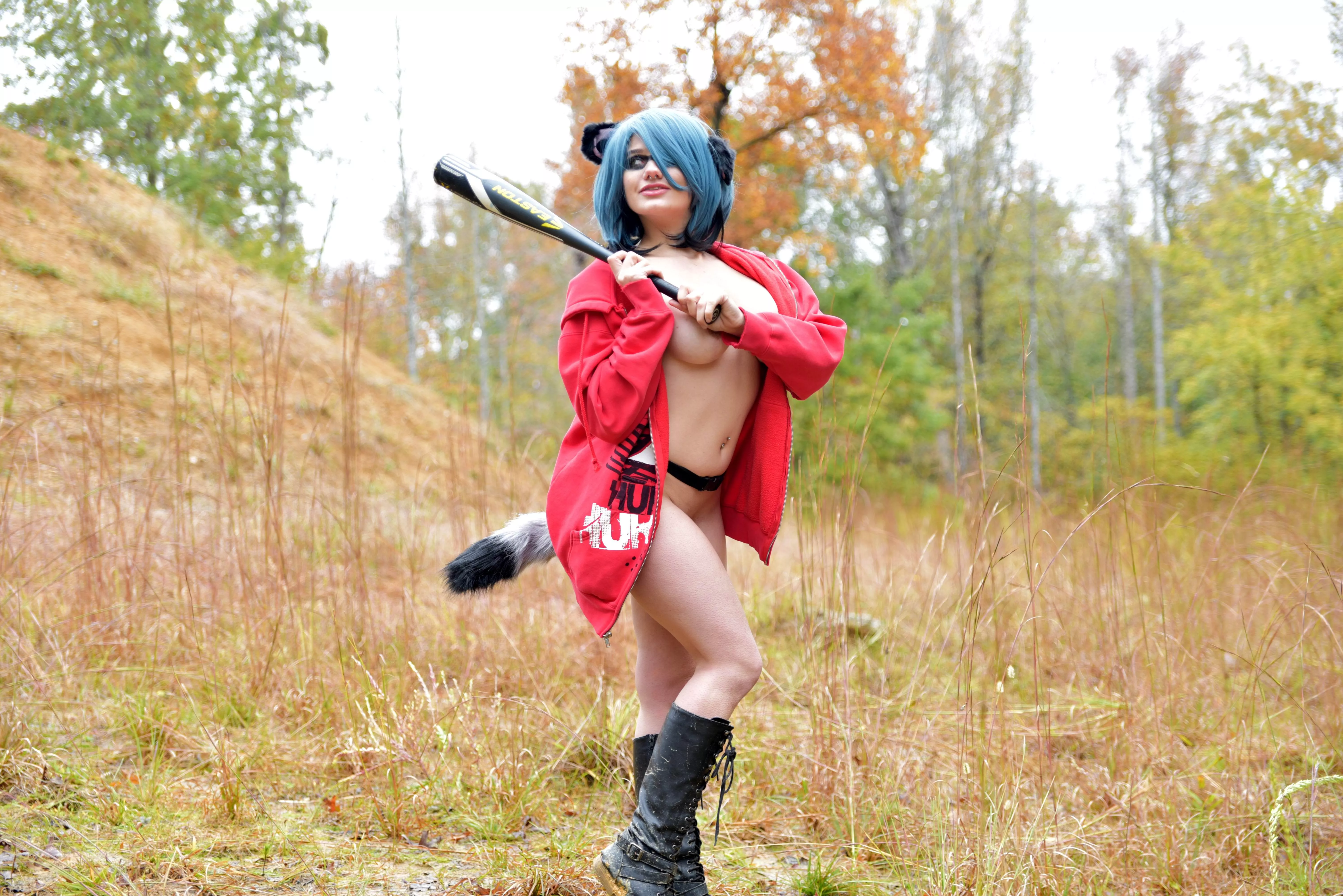 AnastasiaMaye cosplaying Michiru from Brand New Animal [OC] [Photographer] posted by HitoriPanda