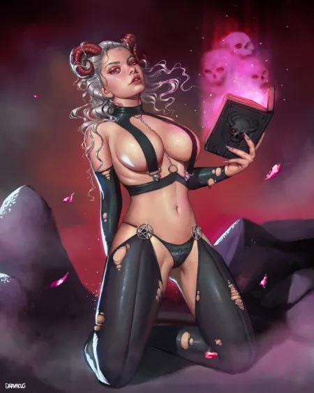 Ancient Magic by Dravacus (2021) by prismatika_on_tumblr