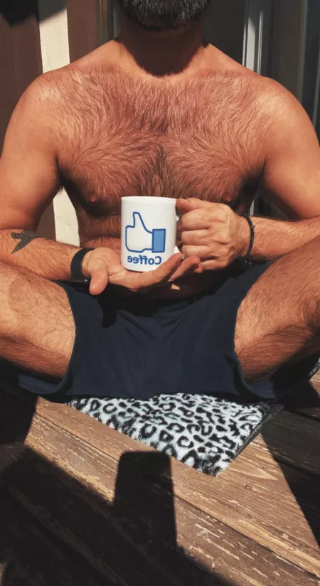 ☕️ and ☀️ 2 of my favorite things by hairym4m69