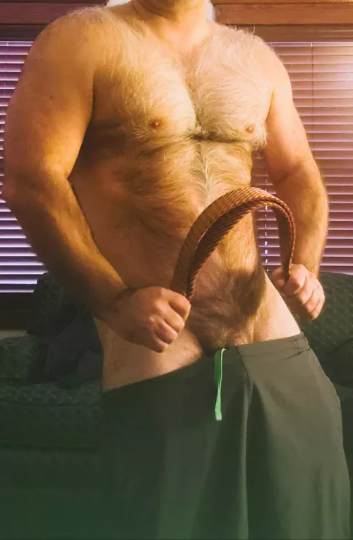 And here you thought the turkey was the only thing getting tied up today .. by WarmRefrigerator2