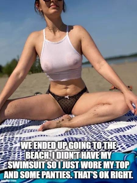 And underwear is basically the same thing as a bikini, right. by SuperSun709