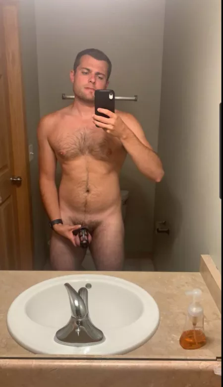 Andrew Larson a chastity slave by masterjackkson