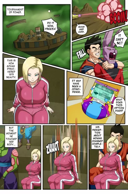 Android 18 and Gohan 2 – Pink Pawg by andreyv9mpka