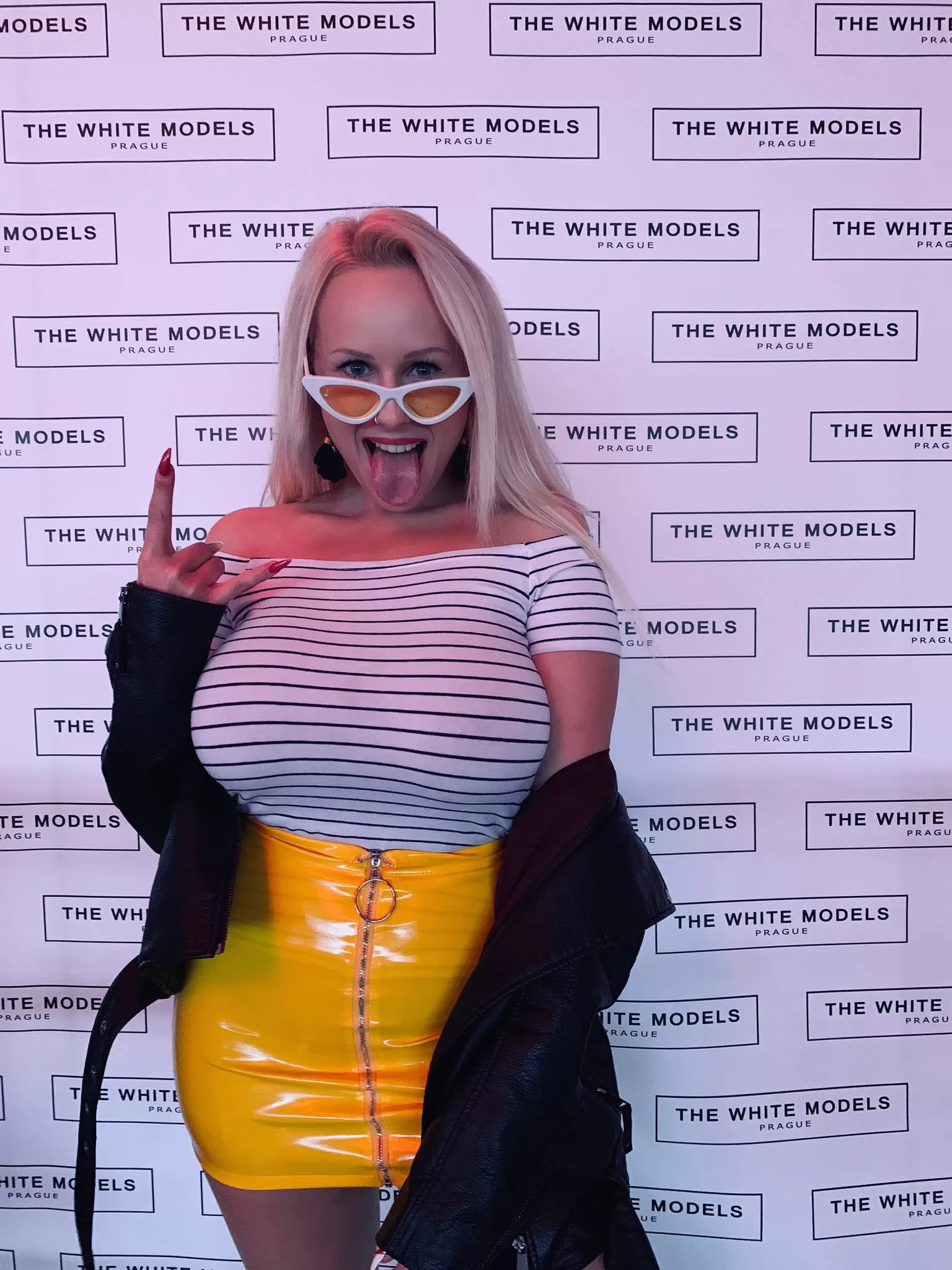 Angel Wicky at a Bratislava Party. posted by exhibit1867