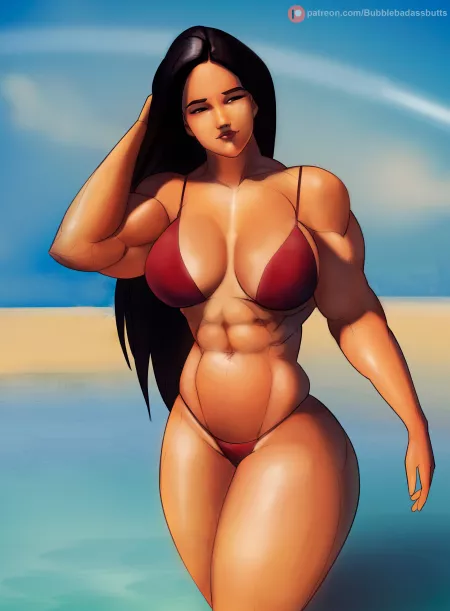 Angeline (BubbleBadassButts) [Original] by elee0228