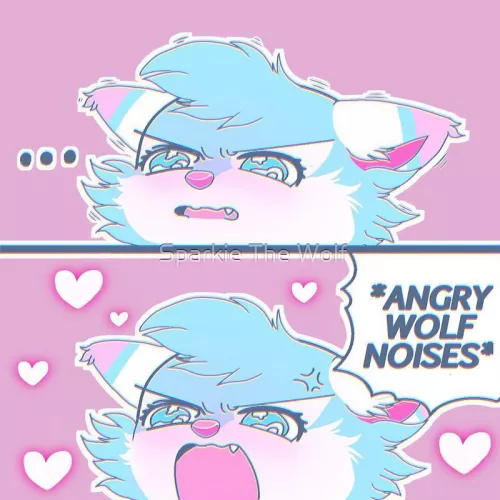 *angry wolf noises* by Sparkie_the_wolf