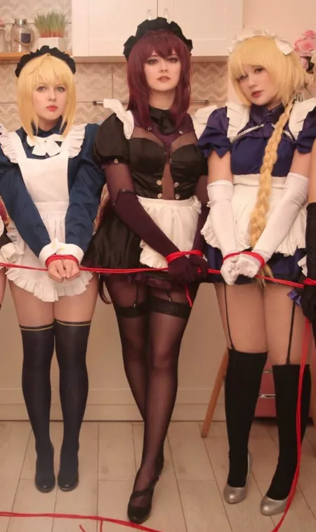 Anime girls by superdred