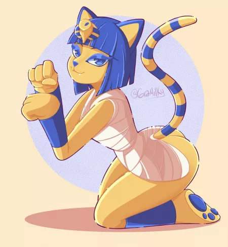 Ankha [F] (@GiaMilky) by GiaMilky