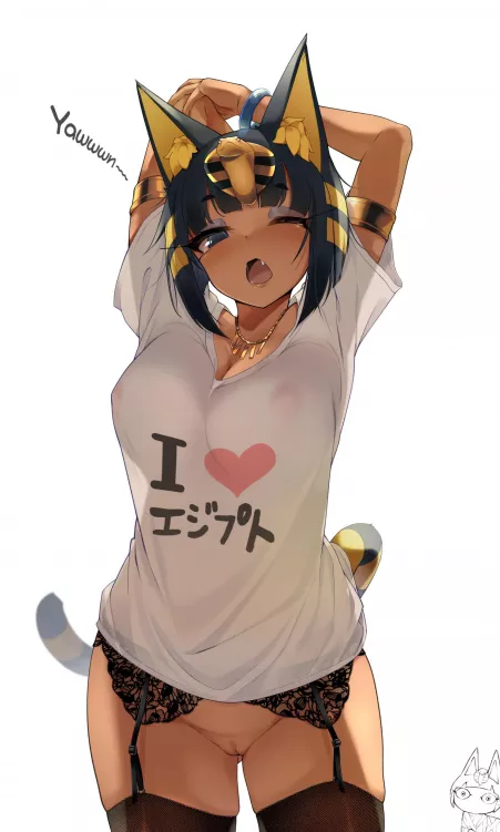 Ankha will wake up (Jovejun) [Animal Crossing: New Horizons] by Mr_bruhman_