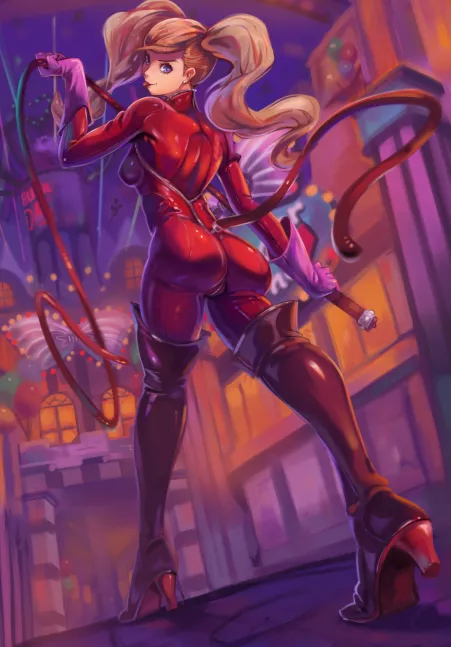 Ann Takamaki High Roller (Toasty Scones) by sequence_string