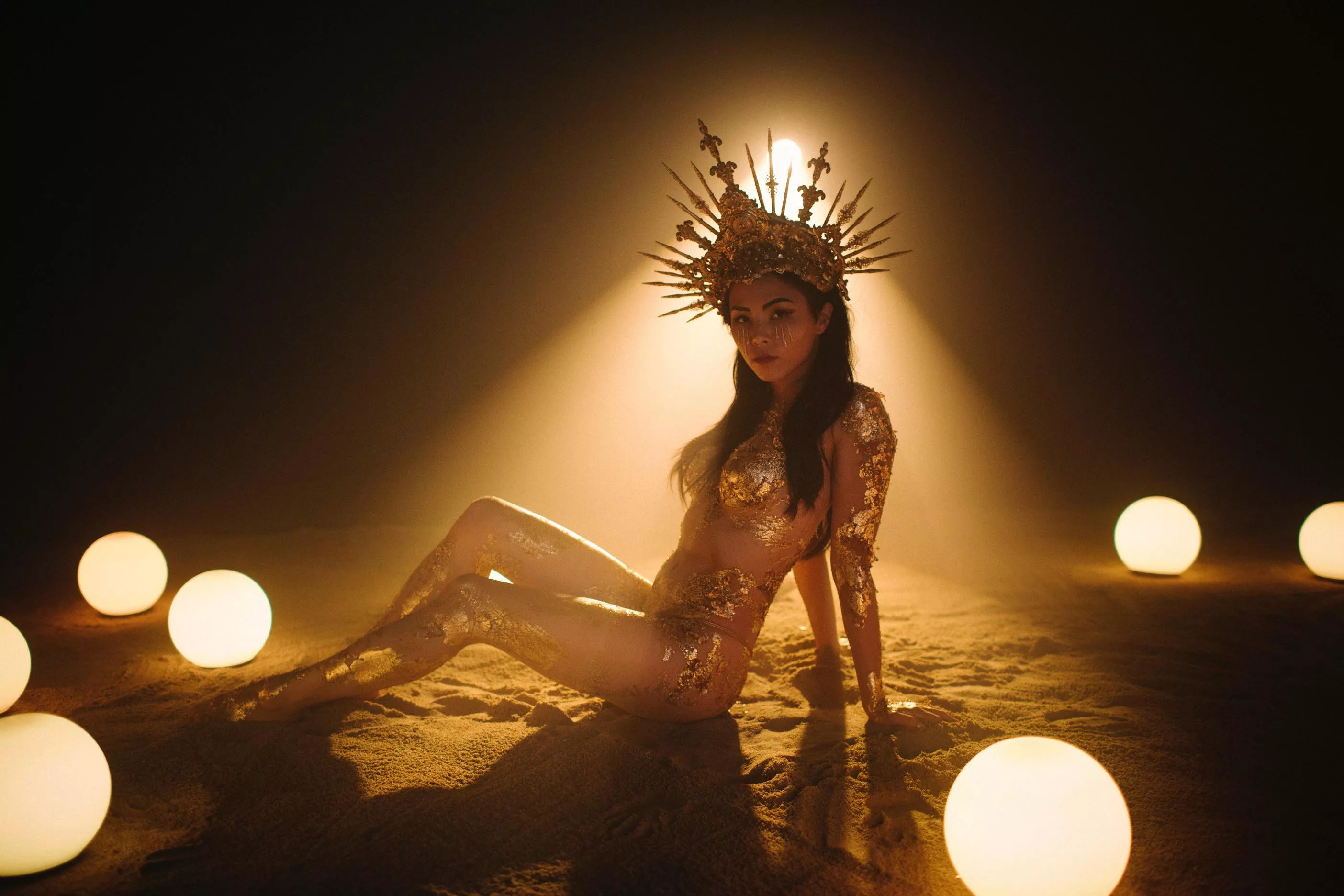 Anna Akana painted posted by NotRealOpinions