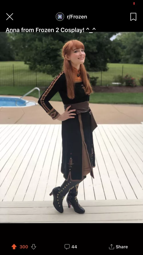 Anna from Disney’s Frozen 2! [self] by Milky_Planet