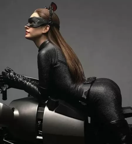 Anne Hathaway as Catwoman by ArizonaSweetTea54