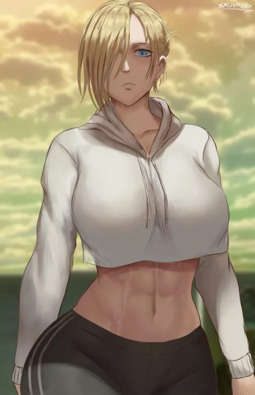 Annie is proper fit [Attack on Titan] (sauvagex) by K00LK1DzKLuB