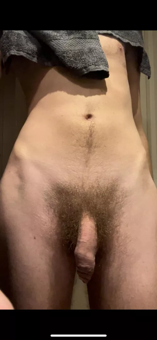 Another after-shower picture of my cock and bush. by AlexxxBrody