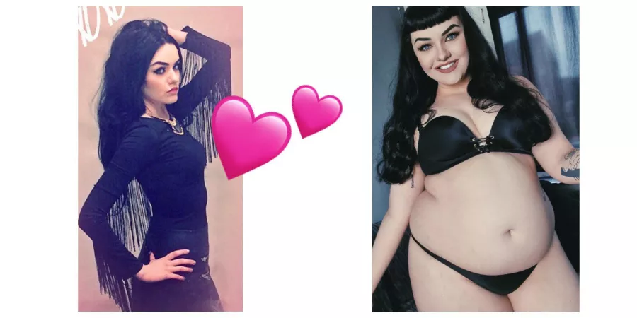 Another before & after for you. How did I become such a greedy fatty? 🤤 by hmmwelp