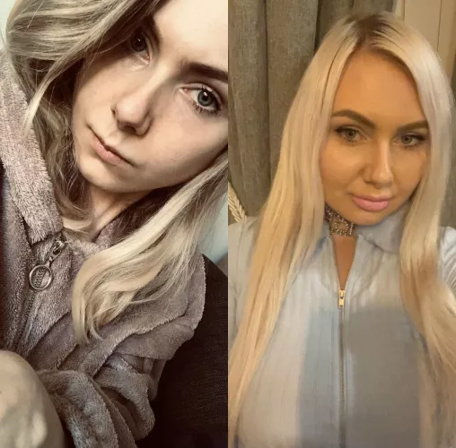 Another before&after by Ikkefantadrikker