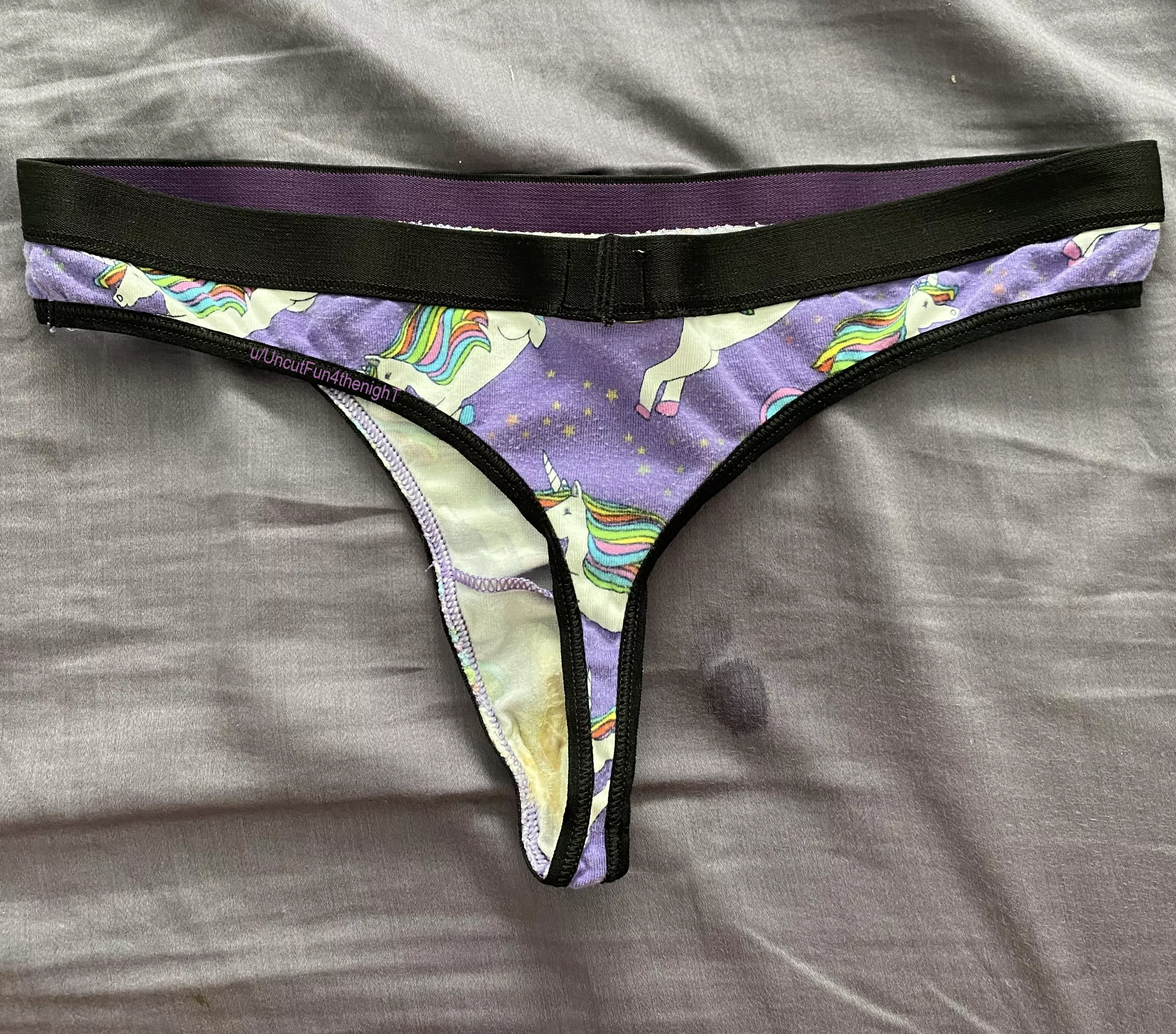 Another day, another dirty thong! posted by UncutFun4thenighT