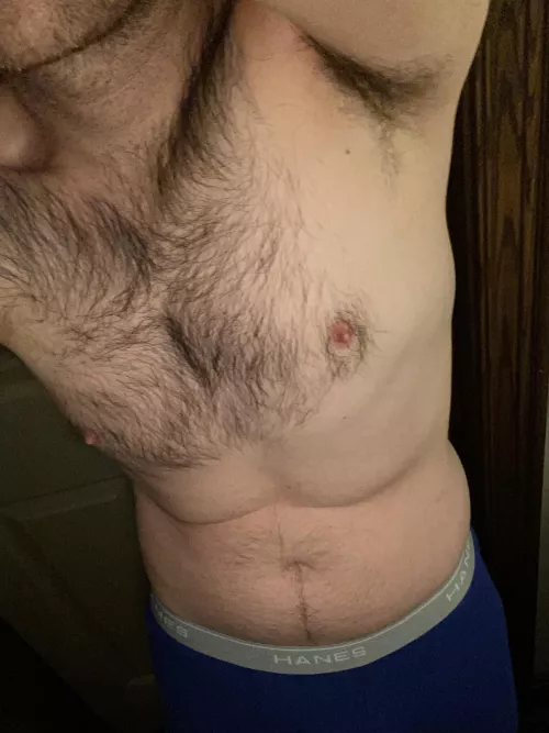 Another day, another shirtless selfie 😂 by SingleMusician9651