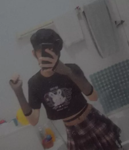 Another day of hiding in the bathroom to dress like this. by Cholru