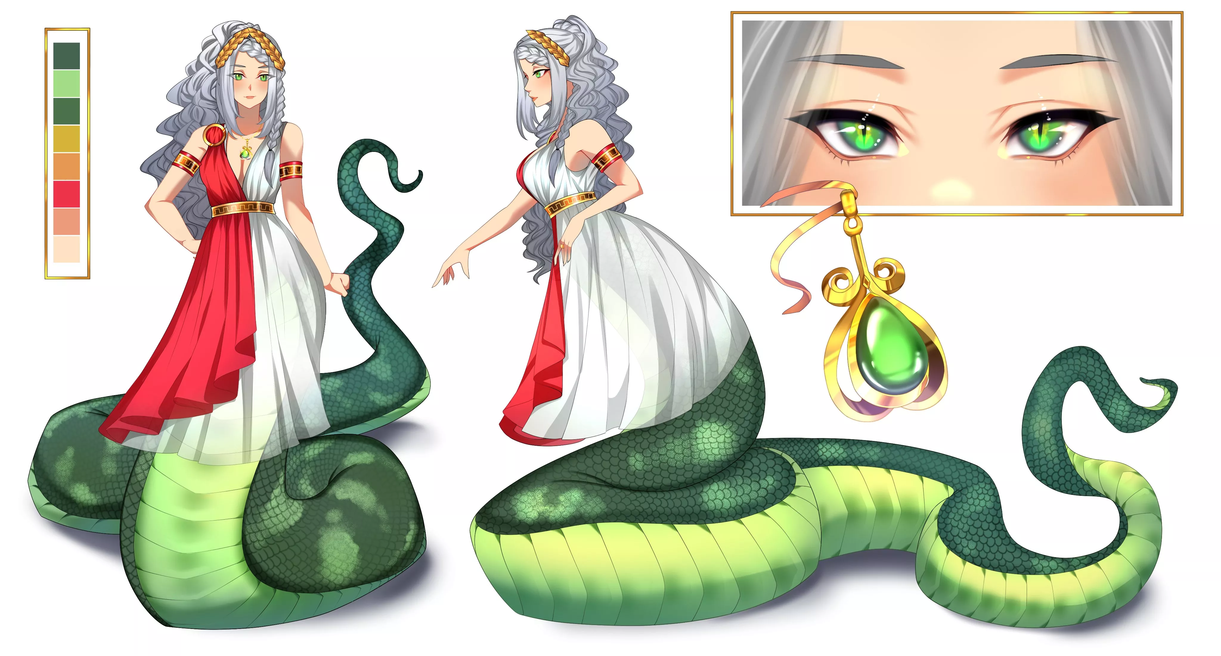 Another lamia VTuber - Eris Vipera posted by MonmusuAficionado
