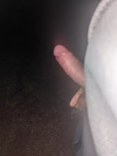 Another night enjoying a park, wish someone walked by by Sanderman122