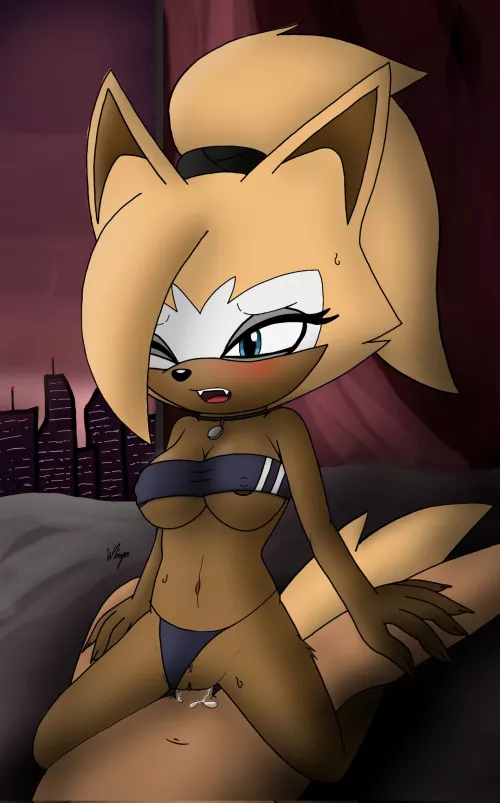 Another night with Whisper (Art by me) by Whispo237