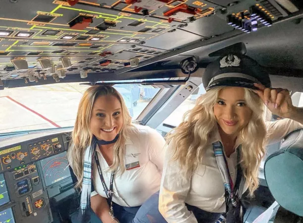 Another one of our girls back in the sky by theexitishere