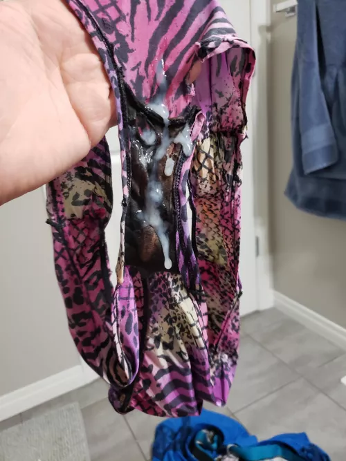 Another pair with a big load shot into them. by Canadianguy0690