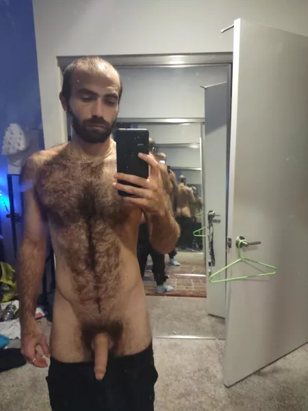 Another quick Mirror selfie. I hope you like it. by hoter_thena_fireman