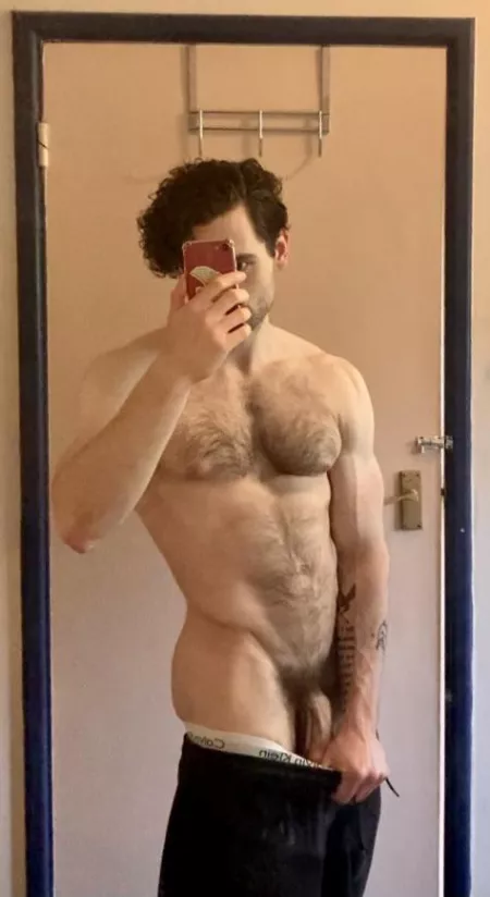 Another sunny day back home. Best not bother with these pesky trousers by J-Harker