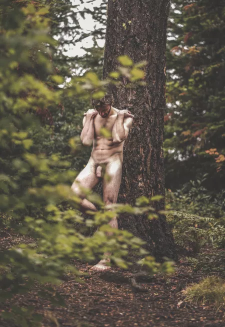 Another weekend exploring naked 😆 Rained the whole time but still worth it! by iwanttobeurman