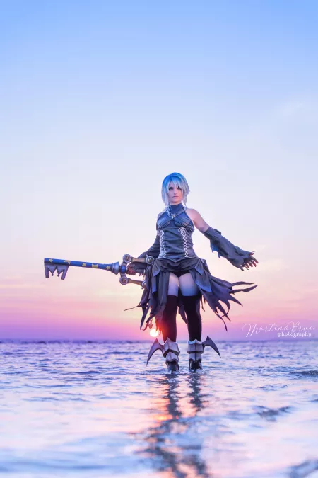 Anti Aqua cosplay from Kingdom Hearts 3 by Kicka_cosplay