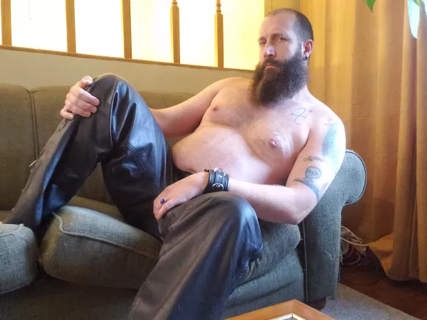 Any boys need a leather Daddy? by harlanparamore