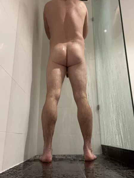 Any chance I could get someone to help wash my back? 😜 by Mickydub801