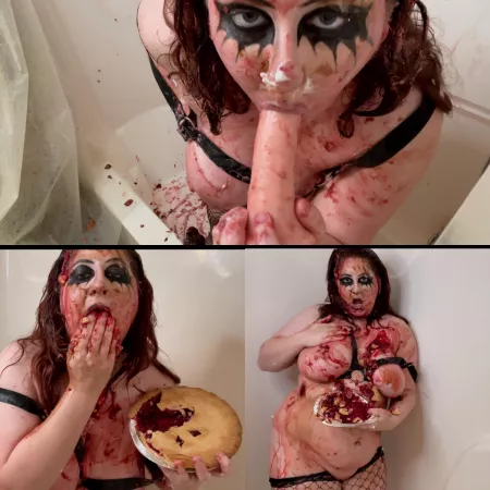 Any cherry pie fans? 🍒🥧[OC] by LolahDreadful