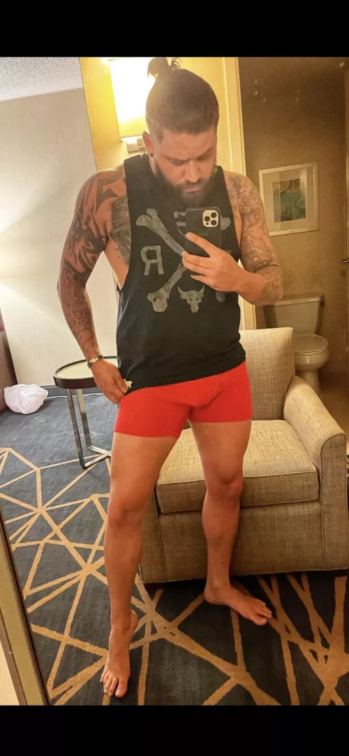 Any fans of tattooed men with long hair ? by bdavis8706