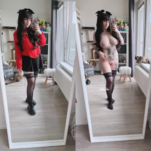 Any fellow weebs that might appreciate my cosplay here ?? by DeidarasBae