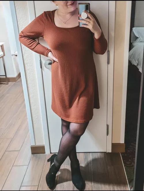 Any guesses what I have on under this dress? 😉 by vforvanessaxxx